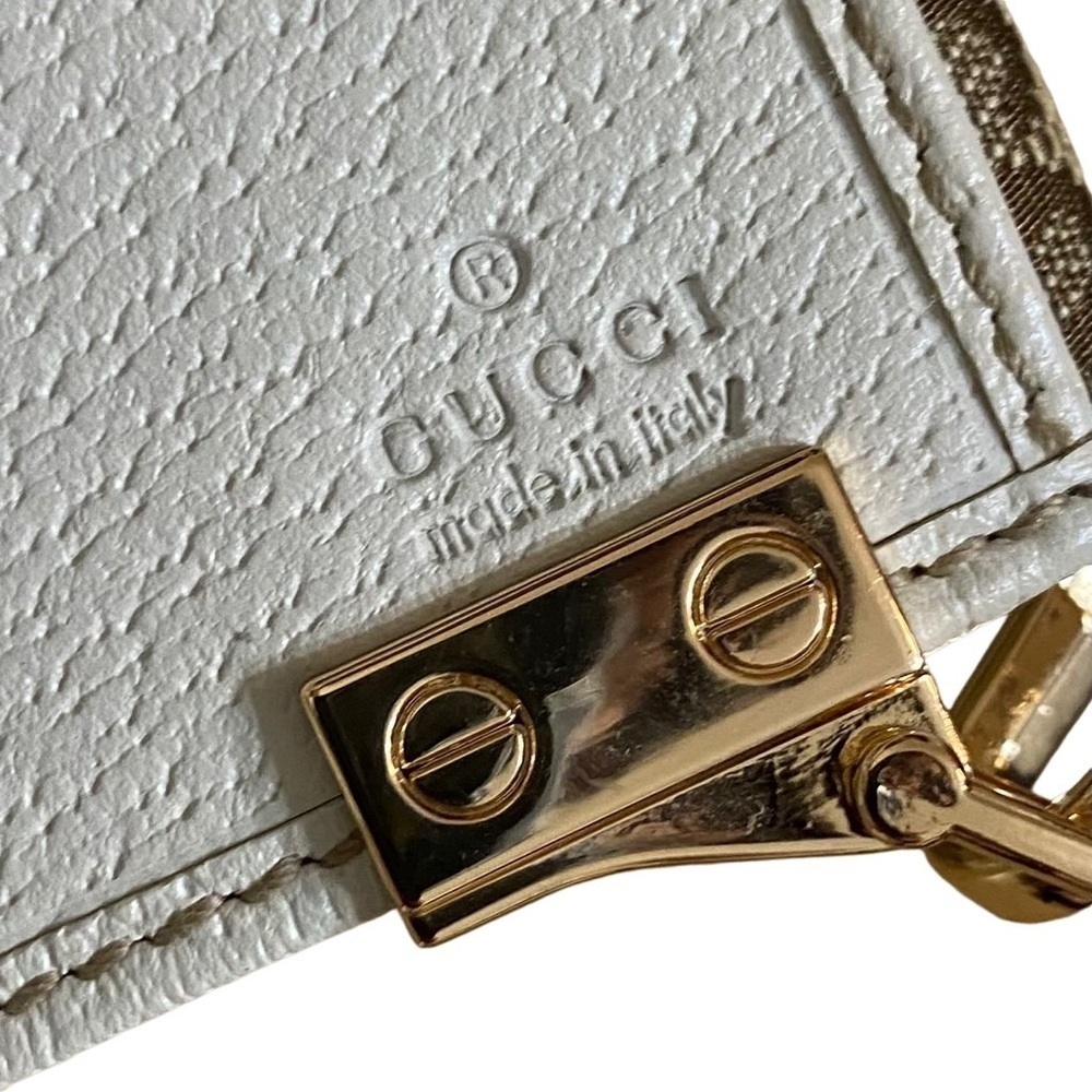 GUCCI GG Sherry Line Canvas Leather Wallet to Crossbody Bag 💼 - Picture 6 of 15